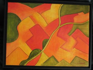 peinture de Josette Bude Laurent